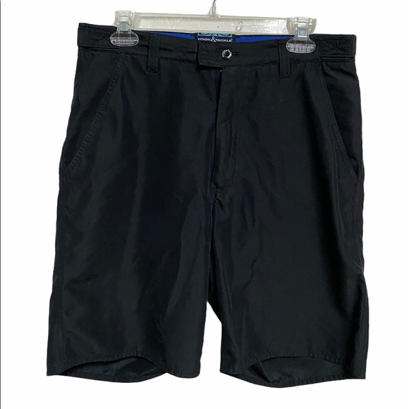 Hook & Tackle Surf & Turf Black Shorts - Picture 1 of 5
